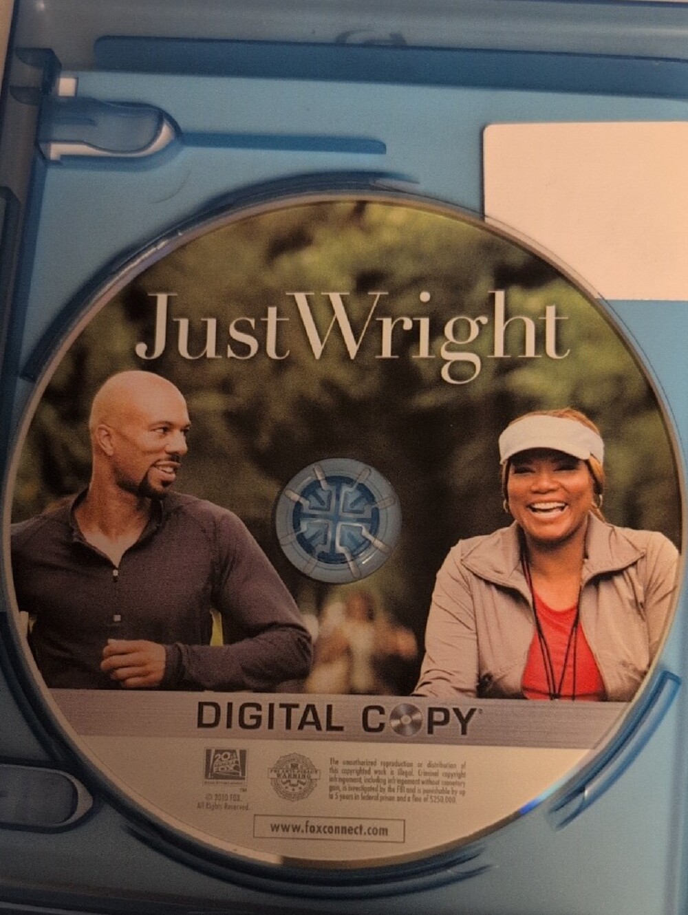 Just Wright Blu-ray + Digital Copy 2-Disc Set Queen Latifah Common - Picture 3 of 6